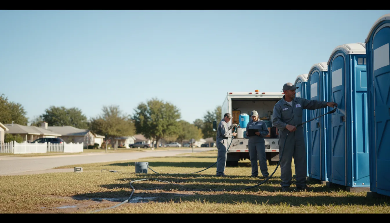 Long-Term Portable Toilet Rental in Pimento, IN near me